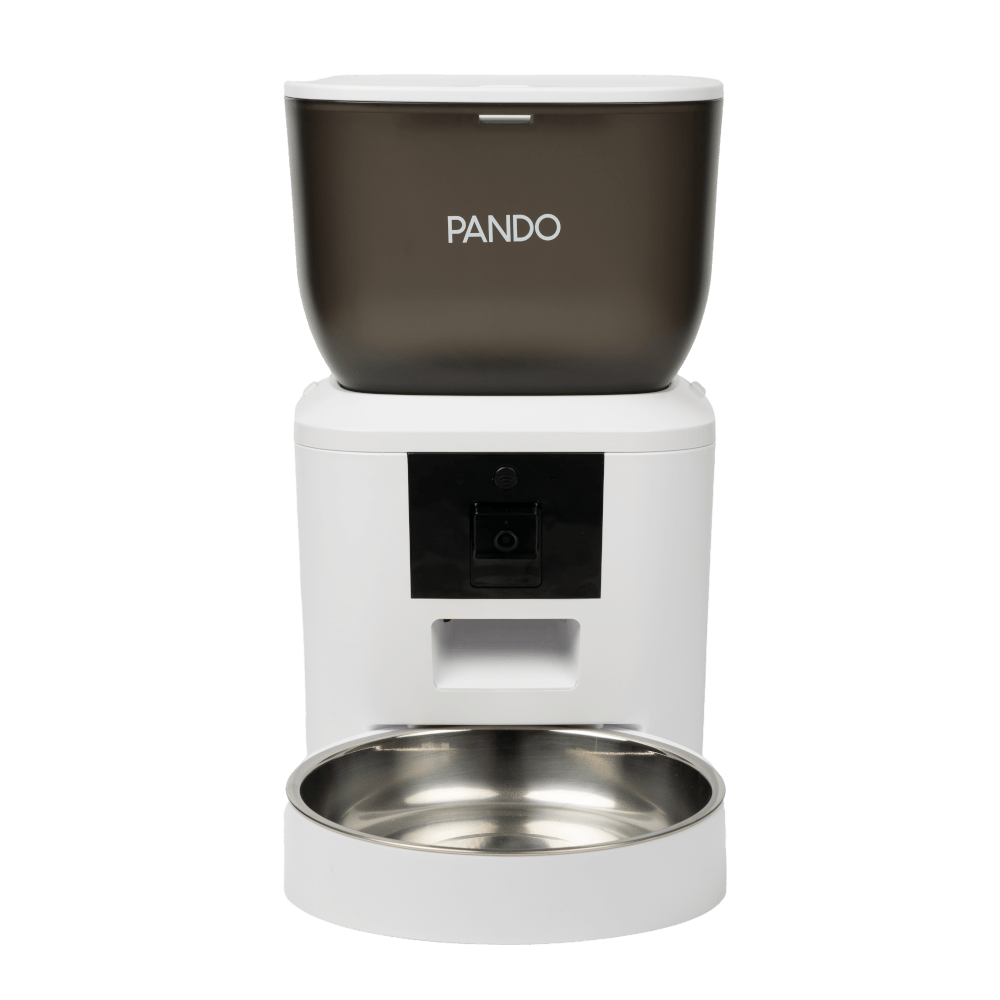 เครื่องให้อาหารอัตโนมัติ PANDO ขนาด 4 ลิตร (พร้อมกล้องวิดีโอ)